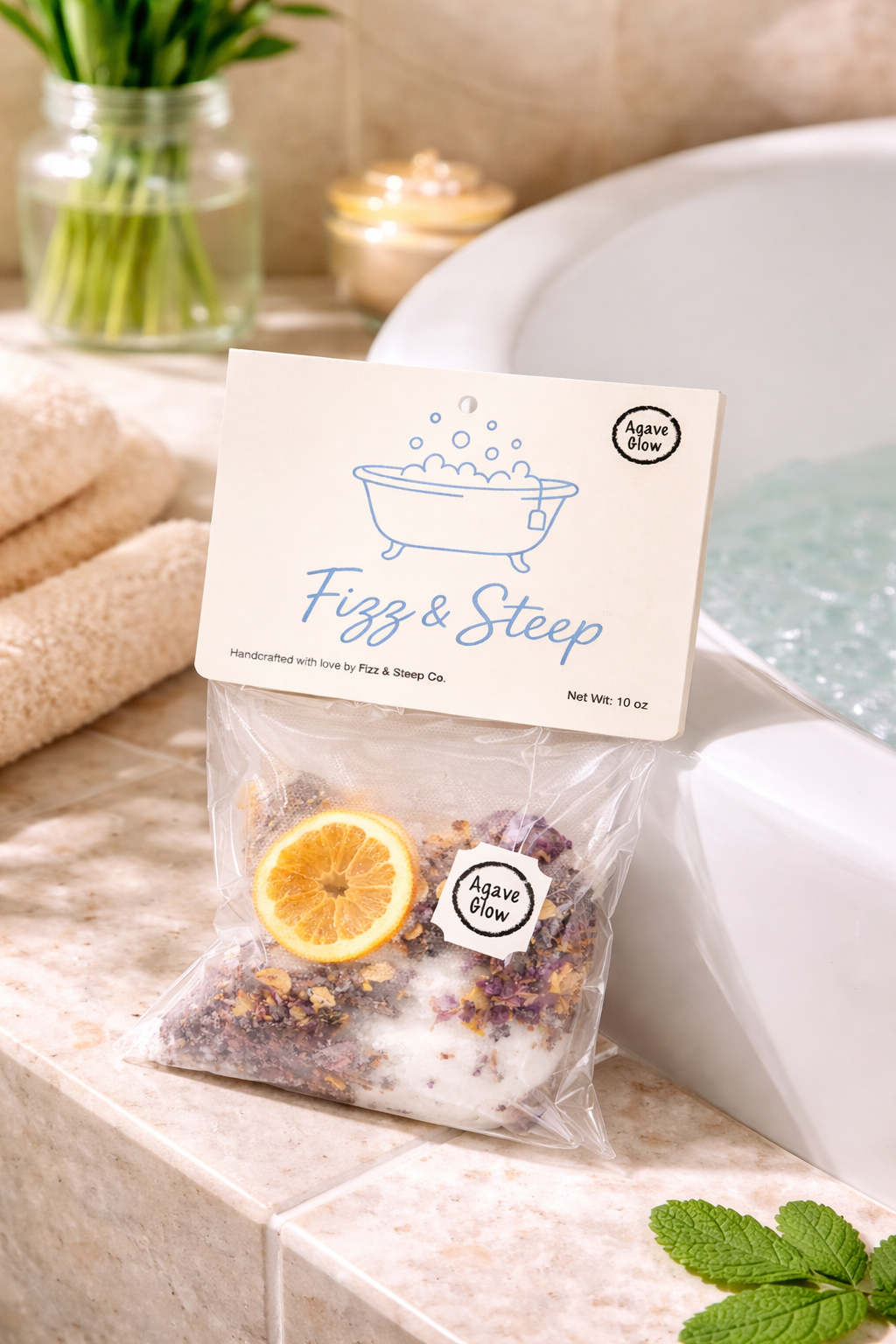 Botanical Foot Soak 5-pack – Fizz & Steep
