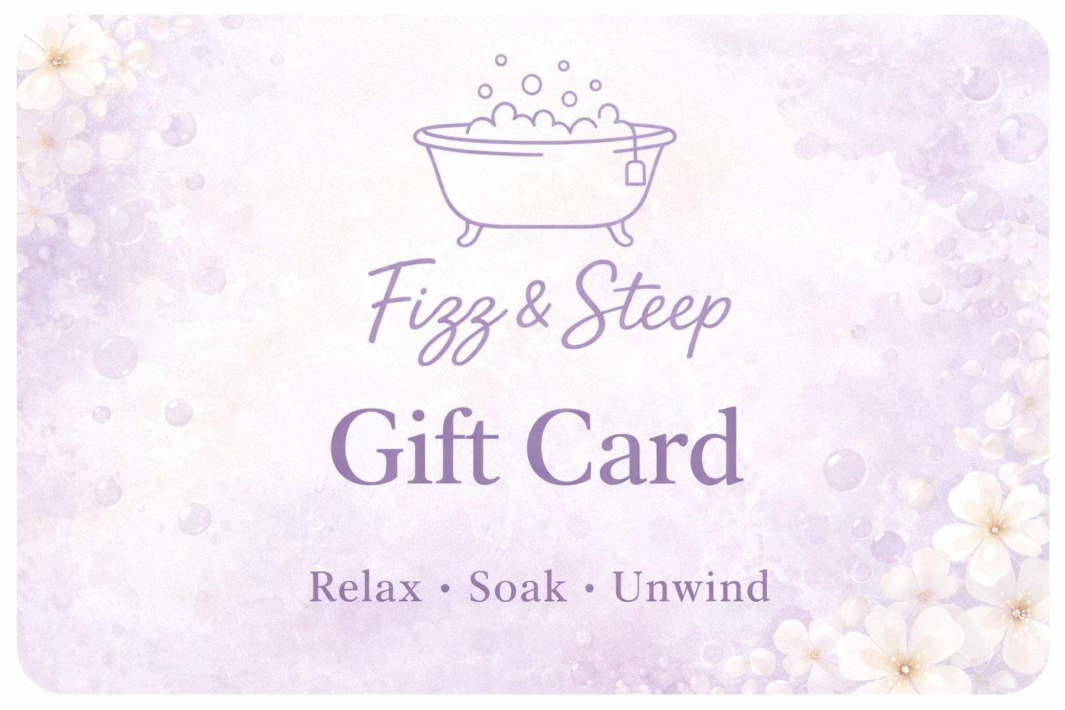 Fizz & Steep™ Digital Gift Card