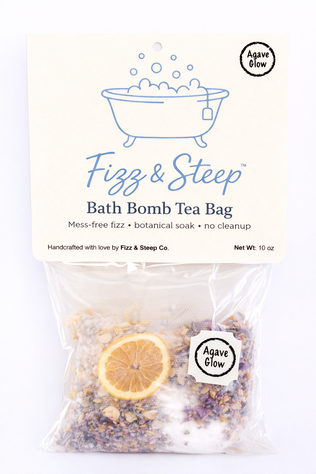 Agave Glow™ Bath Bomb Tea Bag