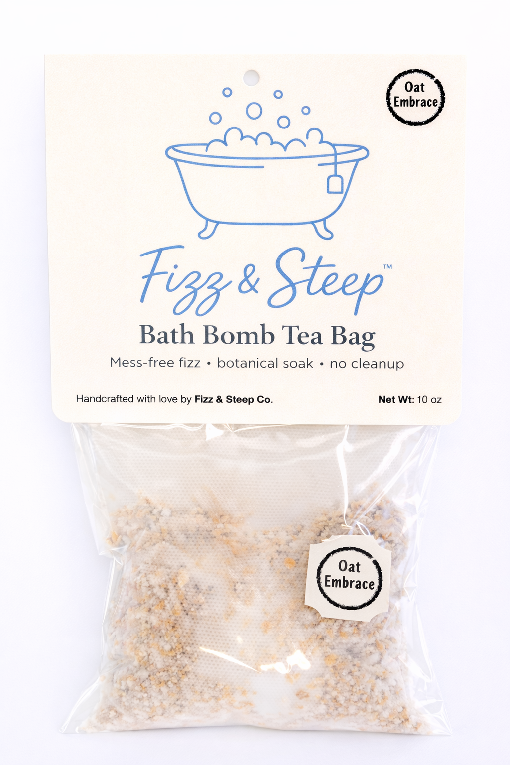 Oat Embrace™ Bath Bomb Tea Bag