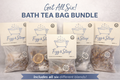 Fizz & Steep™ Bath Tea Bag Bundle — Set of Six Signature Blends