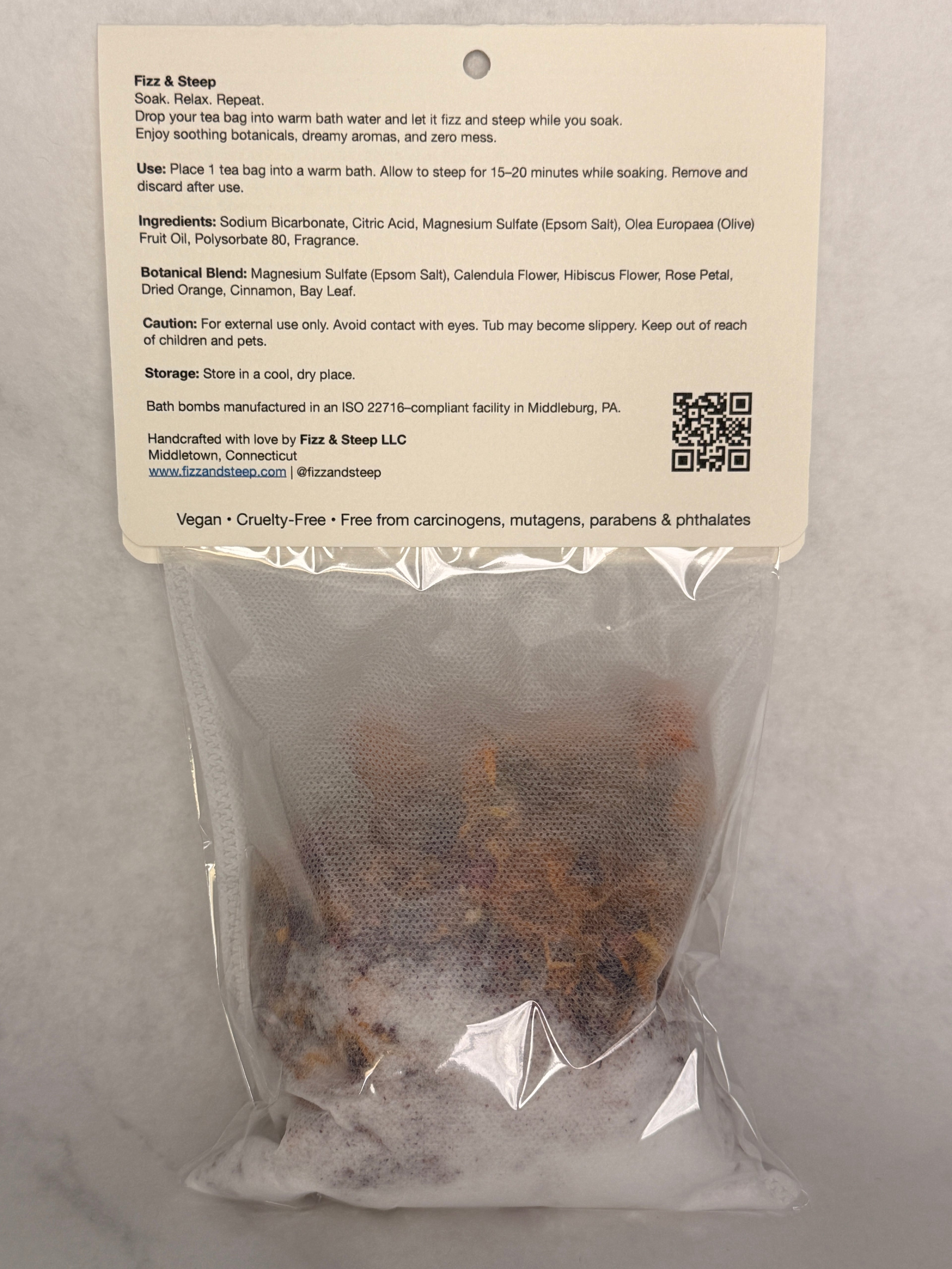 Agave Glow™ Bath Bomb Tea Bag