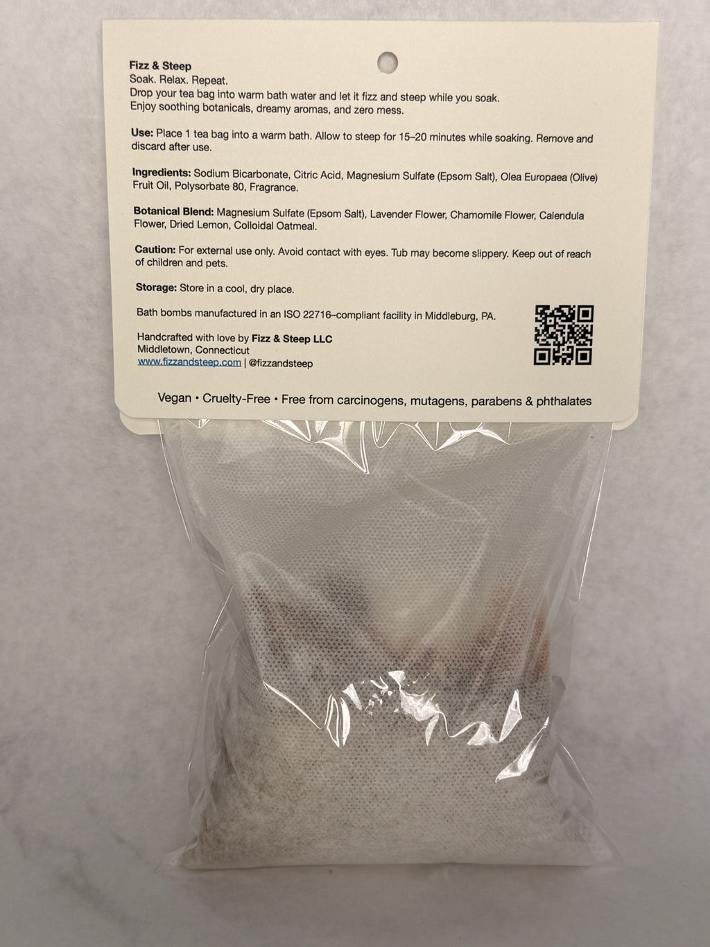 Lavender Drift™ Bath Bomb Tea Bag