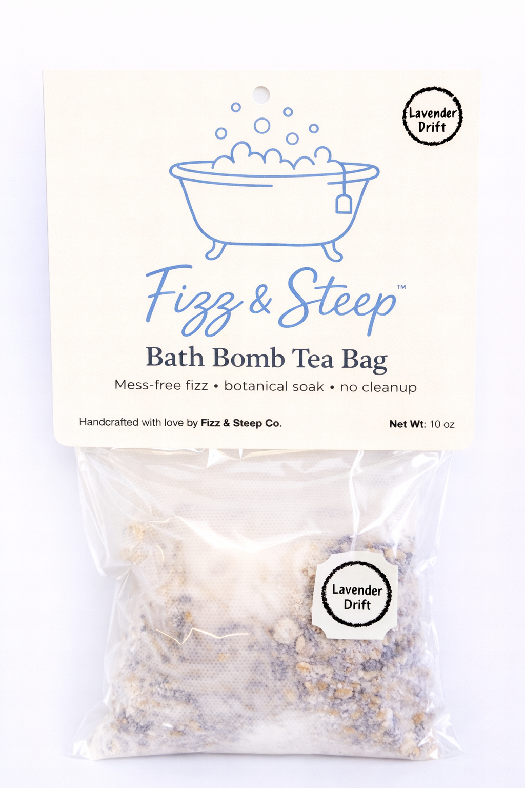 Lavender Drift™ Bath Bomb Tea Bag